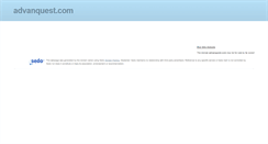 Desktop Screenshot of advanquest.com
